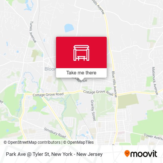 Mapa de Park Ave @ Tyler St