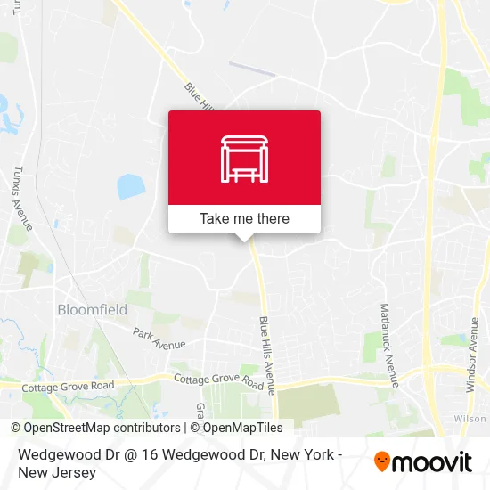 Wedgewood Dr @ 16 Wedgewood Dr map
