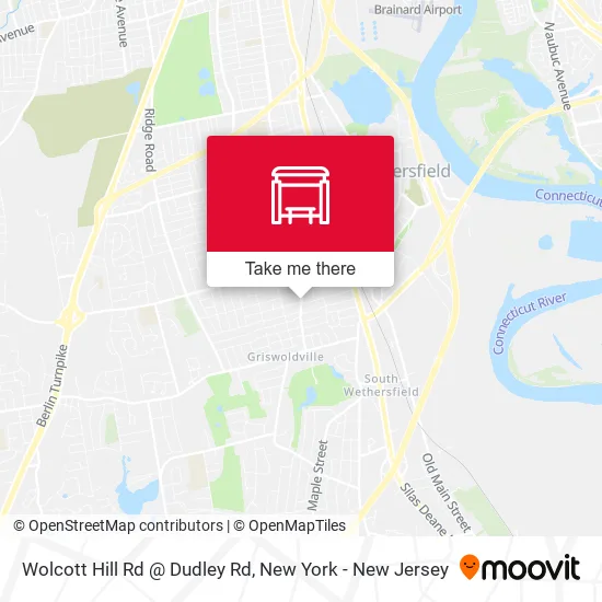 Wolcott Hill Rd @ Dudley Rd map