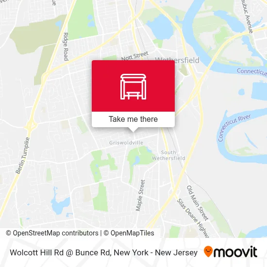 Wolcott Hill Rd @ Bunce Rd map