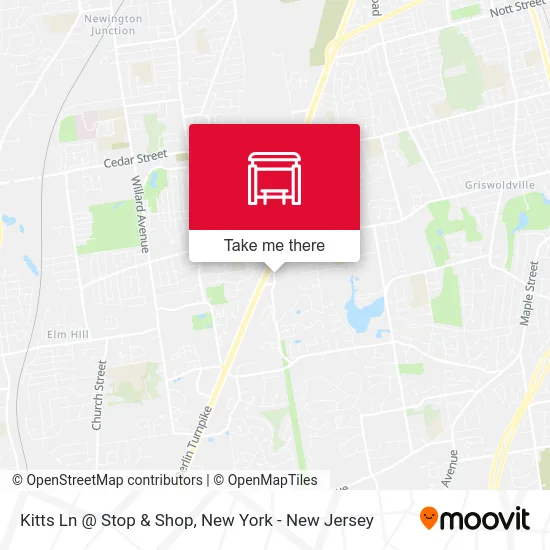 Kitts Ln @ Stop & Shop map