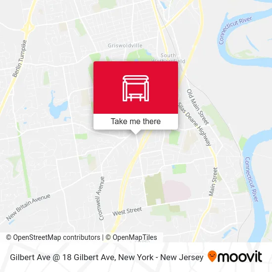 Gilbert Ave @ 18 Gilbert Ave map