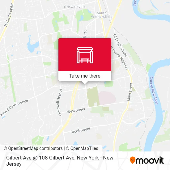 Gilbert Ave @ 108 Gilbert Ave map