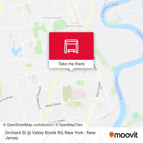 Orchard St @ Valley Brook Rd map