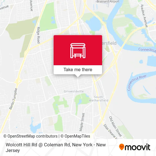 Wolcott Hill Rd @ Coleman Rd map
