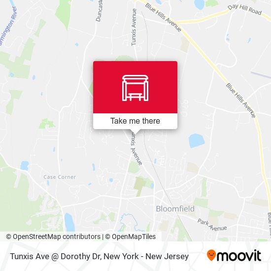 Mapa de Tunxis Ave @ Dorothy Dr