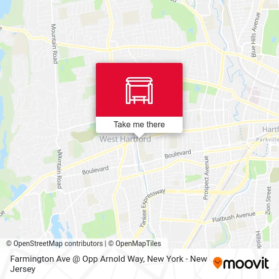 Farmington Ave @ Opp Arnold Way map