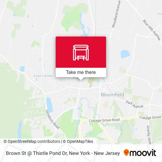 Mapa de Brown St @ Thistle Pond Dr