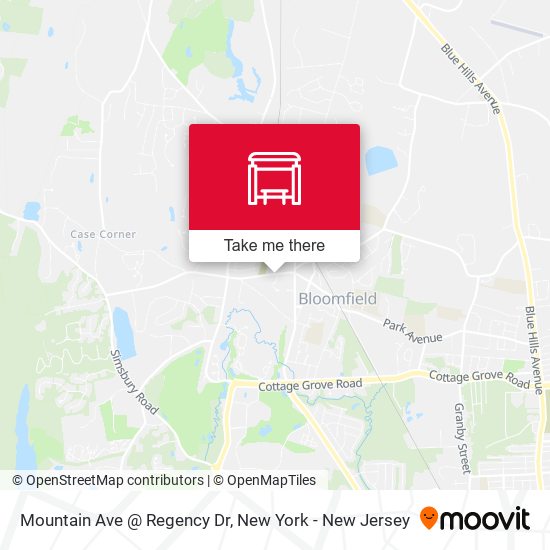 Mapa de Mountain Ave @ Regency Dr