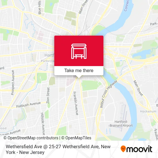 Wethersfield Ave @ 25-27 Wethersfield Ave map