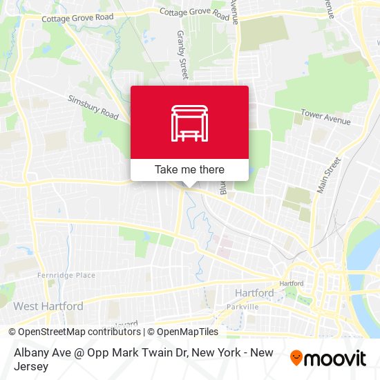 Albany Ave @ Opp Mark Twain Dr map