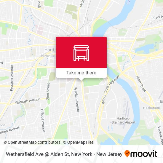 Wethersfield Ave @ Alden St map