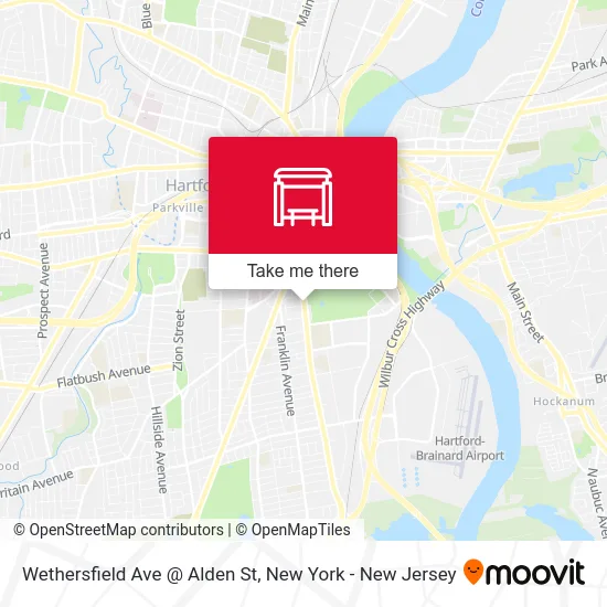 Wethersfield Ave @ Alden St map
