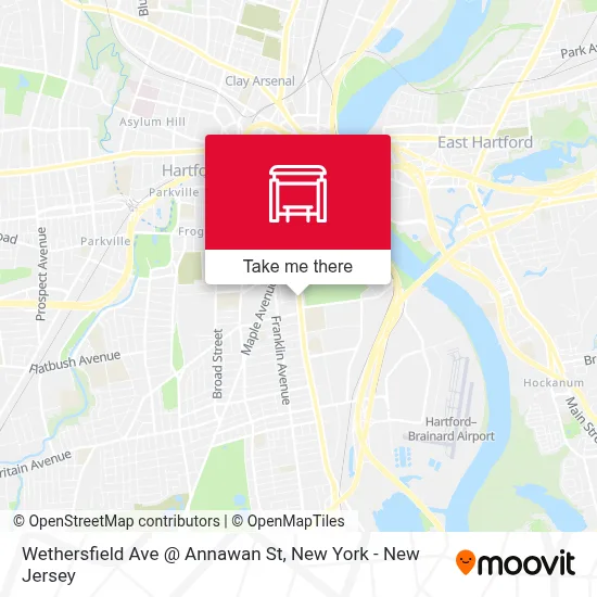 Wethersfield Ave @ Annawan St map