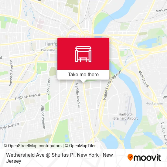 Wethersfield Ave @ Shultas Pl map