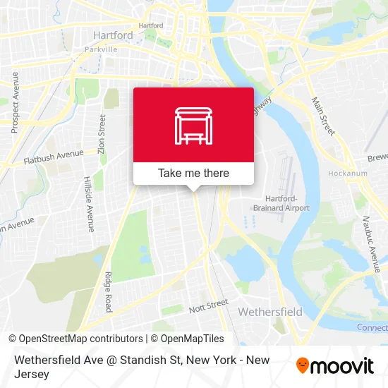 Wethersfield Ave @ Standish St map