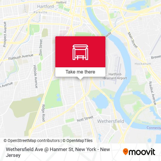 Wethersfield Ave @ Hanmer St map