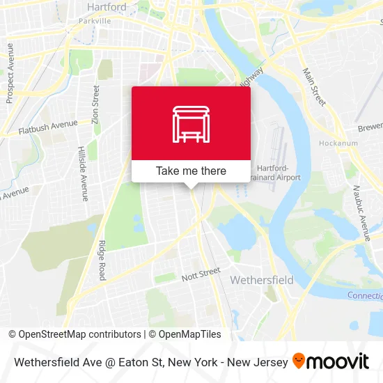 Wethersfield Ave @ Eaton St map