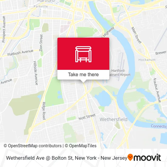 Wethersfield Ave @ Bolton St map