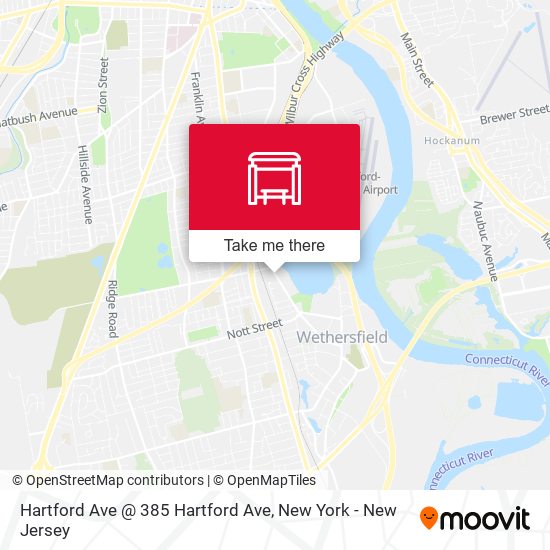 Hartford Ave @ 385 Hartford Ave map