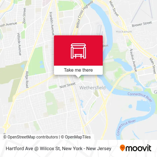 Hartford Ave @ Wilcox St map