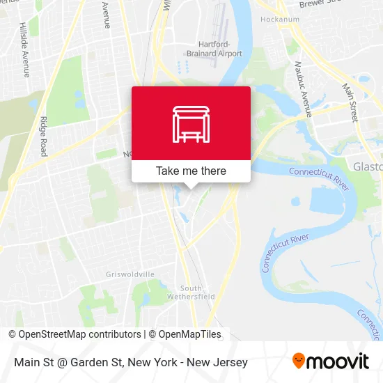 Main St @ Garden St map