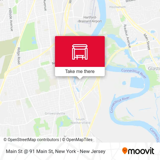 Main St @ 91 Main St map