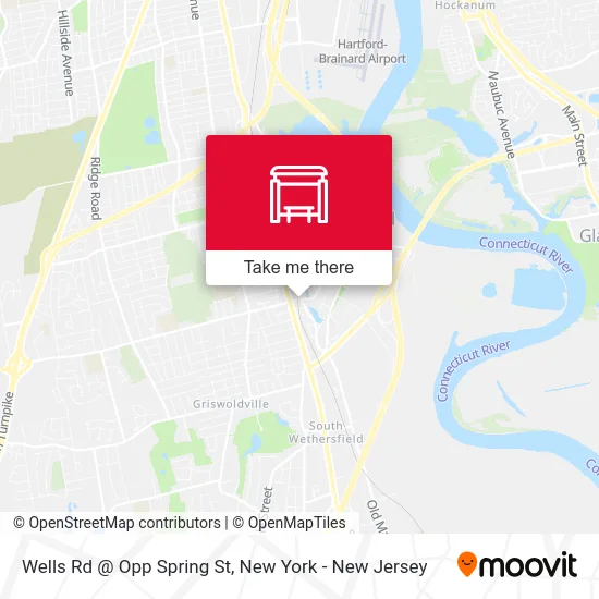 Wells Rd @ Opp Spring St map