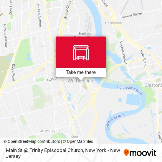 Main St @ Trinity Episcopal Church map