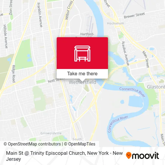 Main St @ Trinity Episcopal Church map