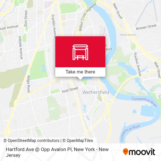 Hartford Ave @ Opp Avalon Pl map