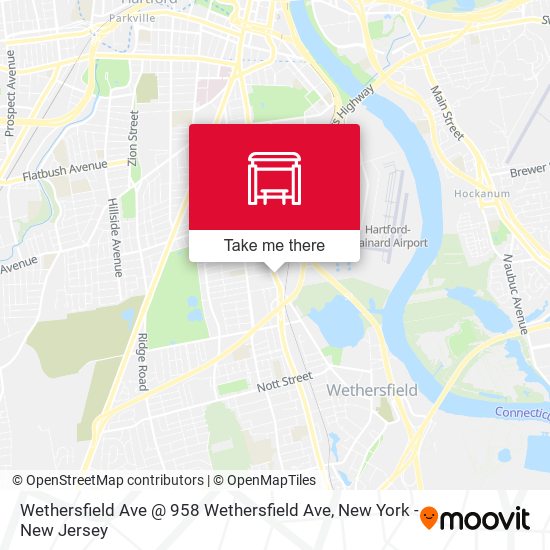 Wethersfield Ave @ 958 Wethersfield Ave map