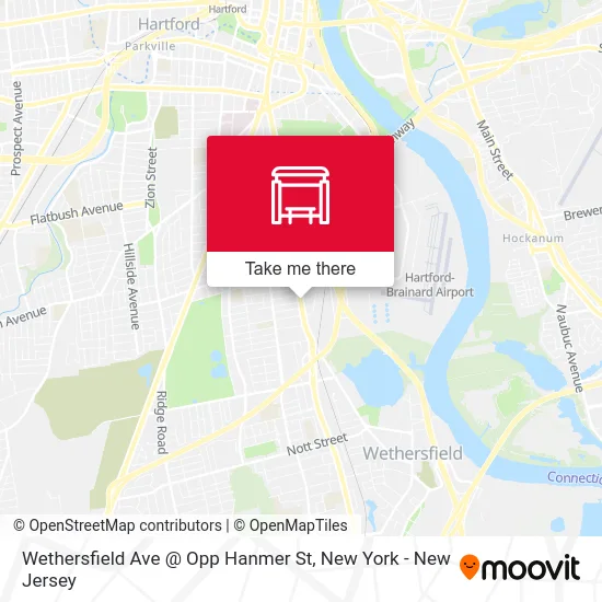 Wethersfield Ave @ Opp Hanmer St map