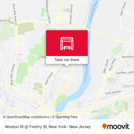 Weston St @ Fishfry St map