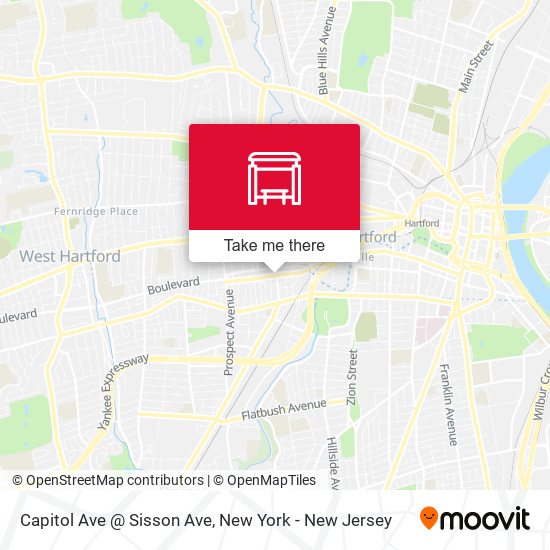 Mapa de Capitol Ave @ Sisson Ave