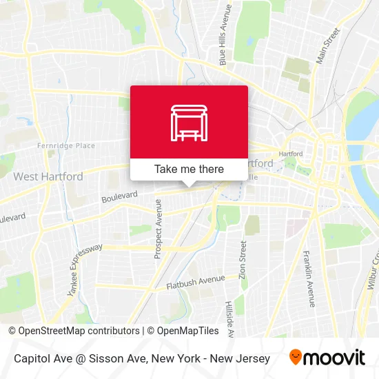 Capitol Ave @ Sisson Ave map