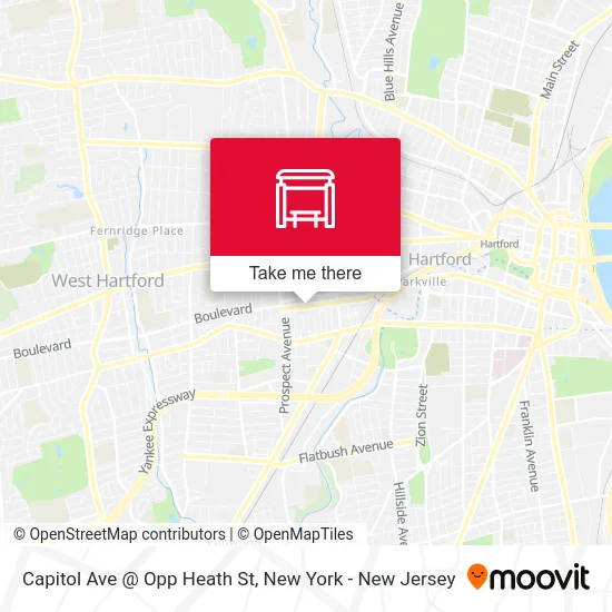 Capitol Ave @ Opp Heath St map