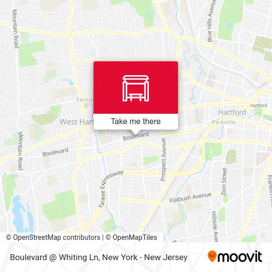 Boulevard @ Whiting Ln map