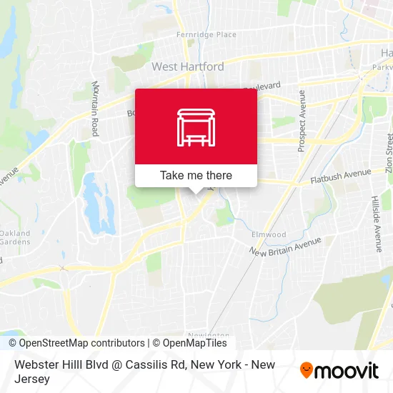 Webster Hilll Blvd @ Cassilis Rd map