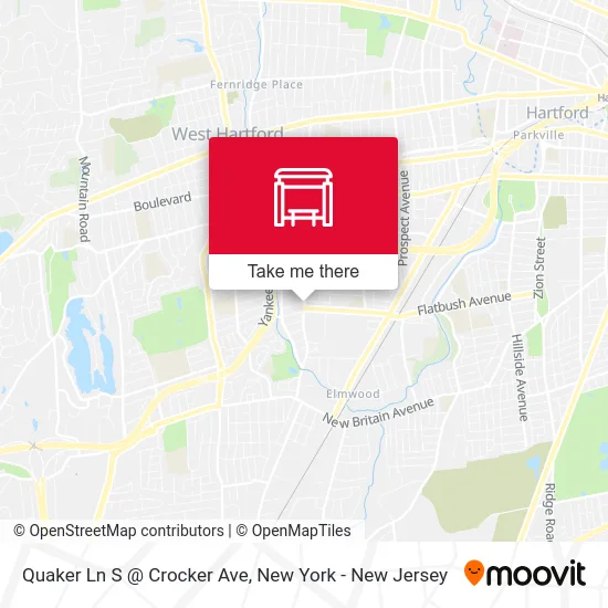 Quaker Ln S @ Crocker Ave map