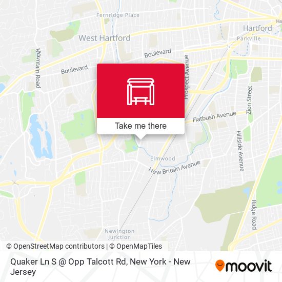 Quaker Ln S @ Opp Talcott Rd map