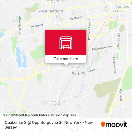 Quaker Ln S @ Opp Burgoyne St map