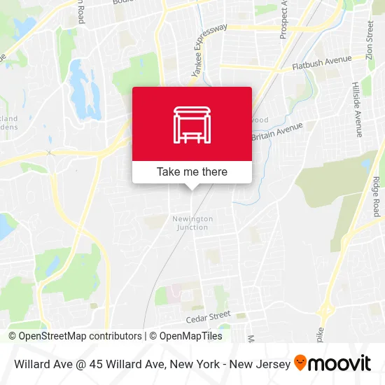 Willard Ave @ 45 Willard Ave map