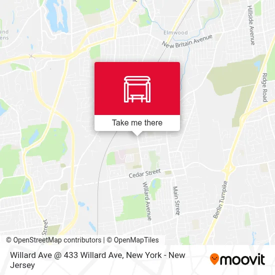 Willard Ave @ 433 Willard Ave map