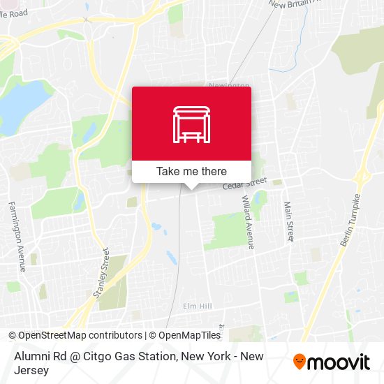Mapa de Alumni Rd @ Citgo Gas Station