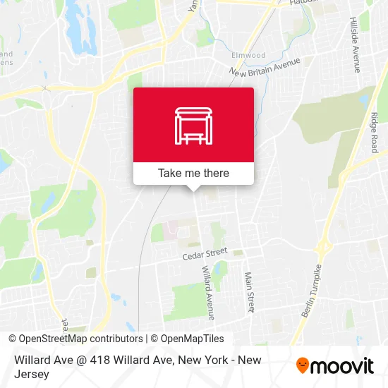 Willard Ave @ 418 Willard Ave map