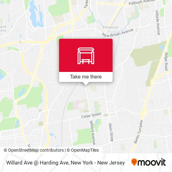 Mapa de Willard Ave @ Harding Ave
