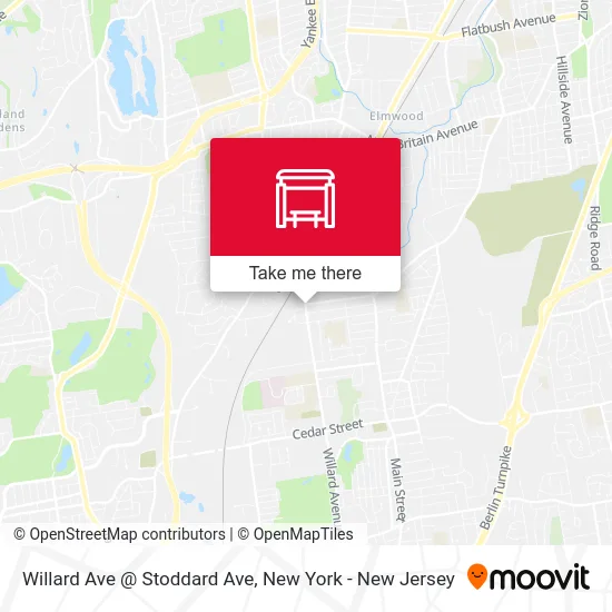 Willard Ave @ Stoddard Ave map