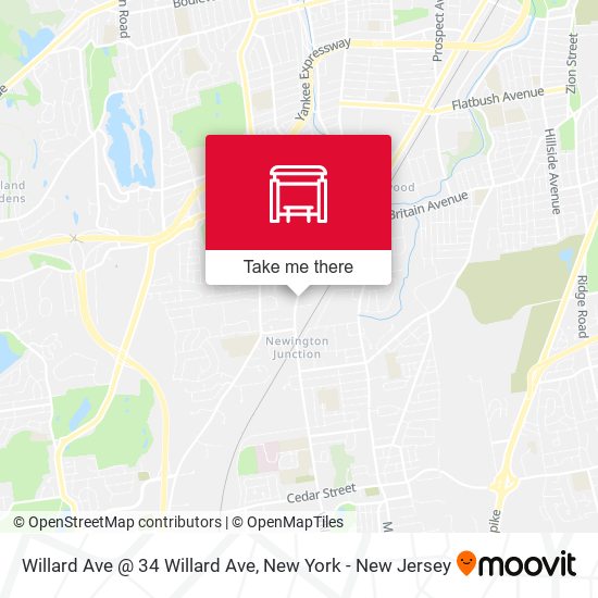 Willard Ave @ 34 Willard Ave map