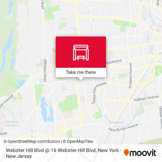Mapa de Webster Hill Blvd @ 16 Webster Hill Blvd